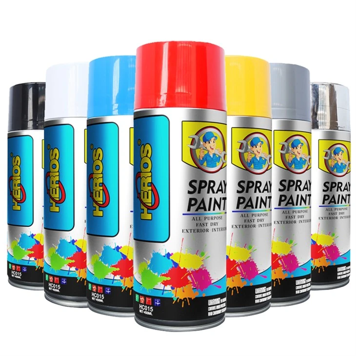 Aerosol Graffiti Spray Paint għall-Karozzi u l-Karozzi